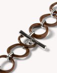 Jovi Belt in Wooden Acrylic