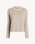 Wynn Long Sleeve in Apricot Multi Stripe