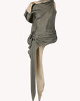 Elif Blouse in Two Tone Viscose