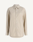 Dani Button Down in Vintage Cotton Poplin