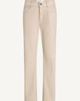Adina Low-Rise in Flocked Denim