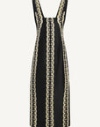 Ivette Dress in Beaded Deco