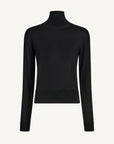 Idris Turtleneck in Silk Wool