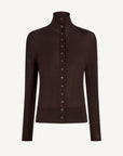 Leona Cardigan in Silk Wool