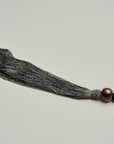 Large Cadenza Tassel in Leather and Acrylic