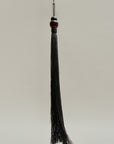 Large Cadenza Tassel in Leather and Acrylic