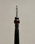 Large Cadenza Tassel in Leather and Acrylic
