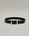 Johnson Belt in Black and Gold