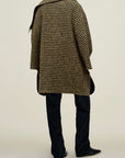 Navi Scarf Cape in Novelty Wool