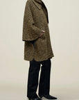 Navi Scarf Cape in Novelty Wool