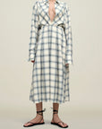 Dakota Pleated Skirt in Airbrush Flannel