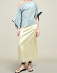 Norene Top in Silk Taffeta