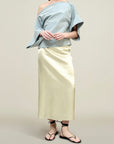 Norene Top in Silk Taffeta