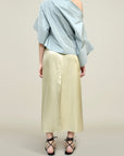 Norene Top in Silk Taffeta