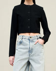 Estelle Knit Jacket in Stretch-Knit Suiting