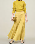 Alyse Gusset Skirt in Silk Chiffon
