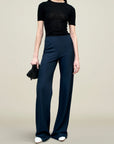 Adira Bias Pant in Viscose Wool