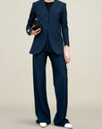 Adira Bias Pant in Viscose Wool