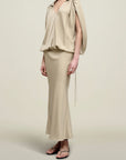 Davis Shirt in Cupro Satin