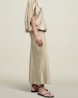 Davis Shirt in Cupro Satin