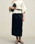 Norene Top in Silk Taffeta