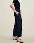 Brie Cropped Trouser in Grampian Twill