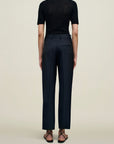 Brie Cropped Trouser in Grampian Twill