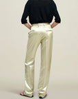 Charlie Long Trouser in Liquid Twill