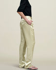 Charlie Long Trouser in Liquid Twill