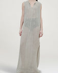 Clea Dress in Linen Gauze