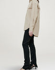 Dani Button Down in Vintage Cotton Poplin