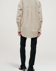 Dani Button Down in Vintage Cotton Poplin