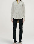 Dani Button Down in Vintage Cotton Poplin