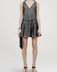 Millie Mini Dress in Trapped Poplin