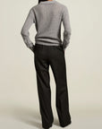 Aubrey Cashmere Polo in Cloud