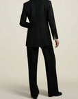 Mia Shawl Collar Blazer in Black Tuxedo