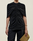 Emme Cape Top in Matte Jersey