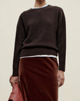 Nina Seamless Crewneck in Cashmere Wool