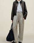 Clemence Pant in Linen Viscose