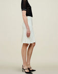 Nola Layered Skirt in Soft Satin