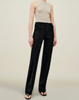 Damian Trouser in Stretch-Knit Suiting