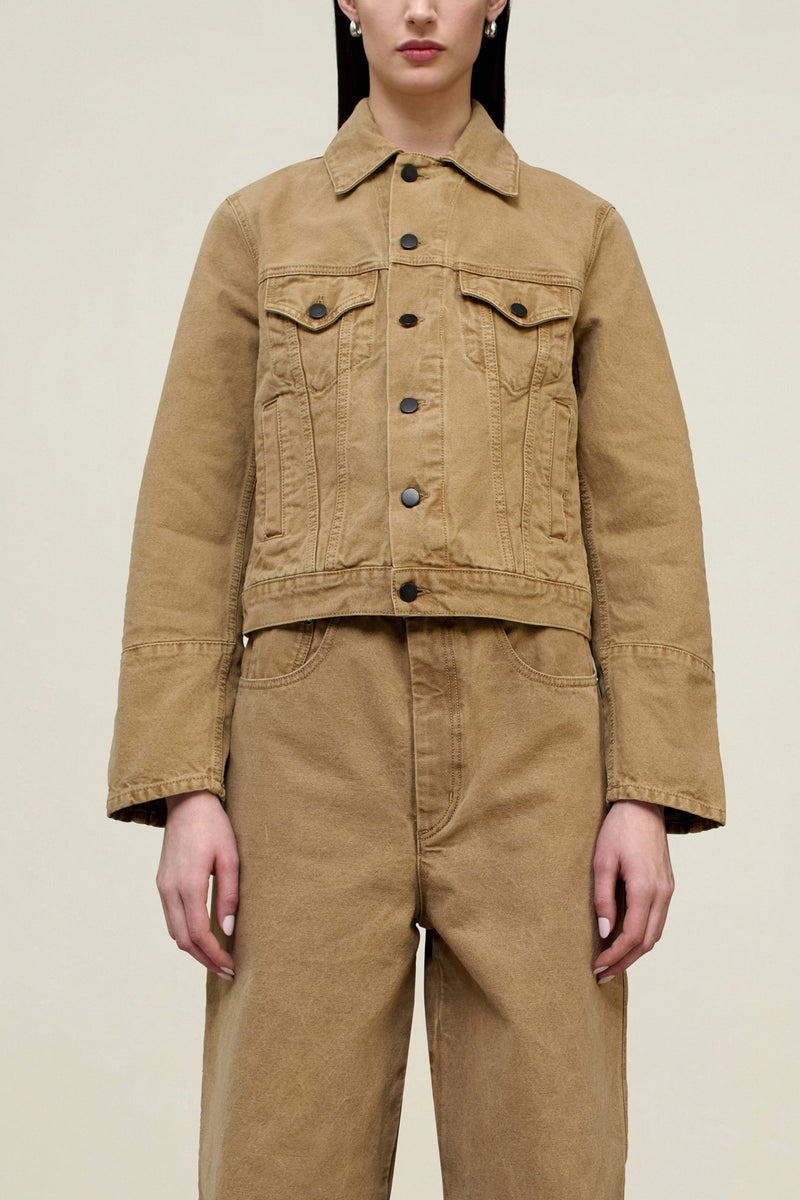 Axel Shrunken Jacket in Cotton Denim – KALLMEYER