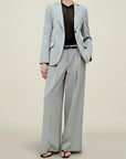 Roxana Low-Rise Trouser in Tropical Wool