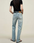 Adina Low-Rise Jean in Cotton Denim