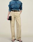 Benet Shirt Jacket in Dark Stonewash