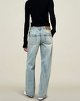 Column Leg Jean in Cotton Denim