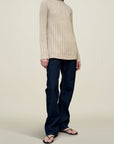 Riona Rollneck in Slub Cotton