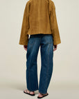Sade Cropped Jacket in Suede