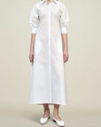 Marla Dolman Shirtdress in Soft Cotton