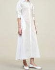 Marla Dolman Shirtdress in Soft Cotton